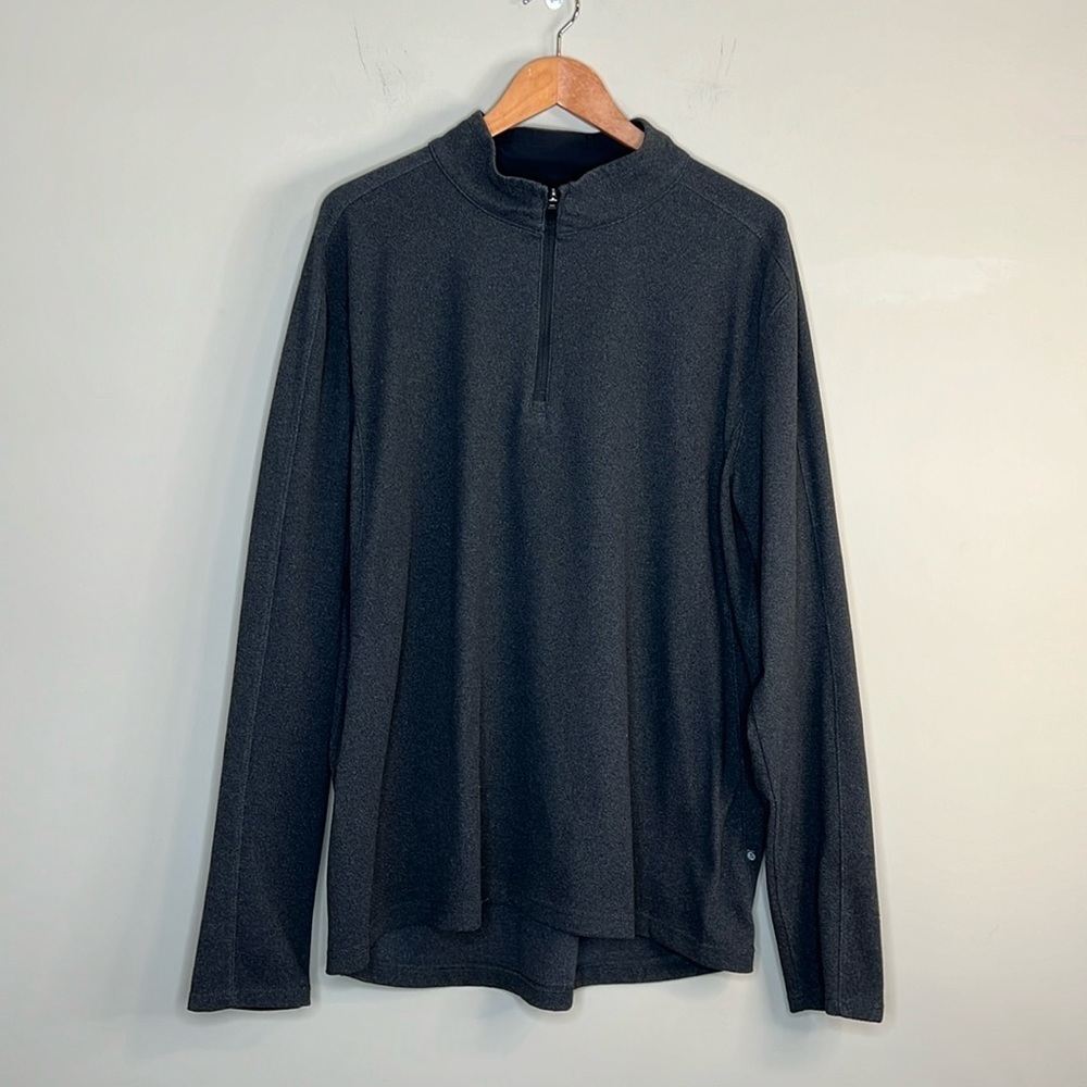 Mondetta Outdoor Men’s Quarter Zip Stand Up Collar